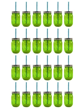 Set vasos Vencort de vidrio con 24 piezas