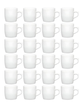 Set de tazas americana Santa Anita 24 piezas