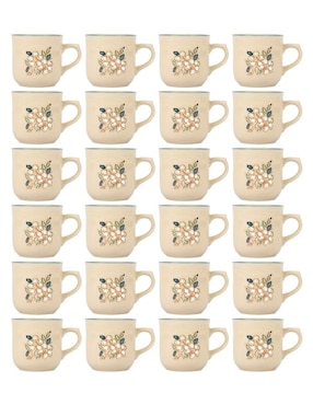 Set de tazas americanas Santa Anita 24 piezas