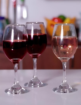 Set de copas para vino Cristar de vidrio
