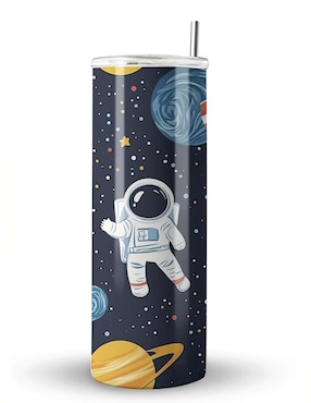 Termo Étter de acero inoxidable Astronauta con tapa a presión 600 ml