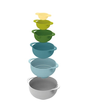 Set bowl Joseph Joseph Duo 6 piezas de plástico