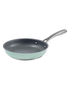 Batería de cocina Cuisinart de acero inoxidable antiadherente cerámica 7 piezas