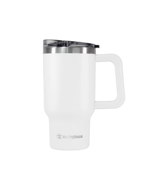 Termo doble pared Westinghouse de acero inoxidable con tapa a presión 946 ml