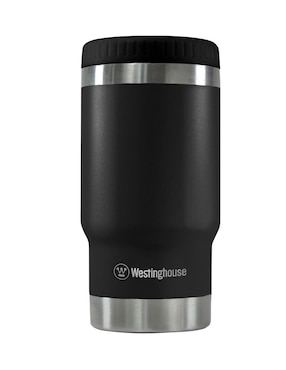 Termo doble pared Westinghouse de acero inoxidable con tapa rosca 355 ml