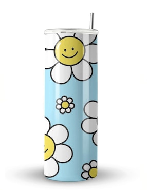 Termo Étter de acero inoxidable Smile con tapa a presión 600 ml