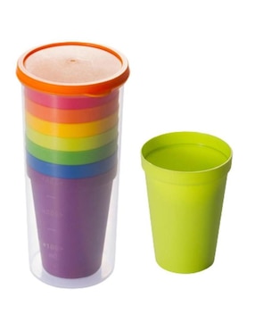 Set vasos Ventdepot con 8 piezas