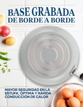 Set de sartenes Farberware Cookstart de aluminio 2 piezas