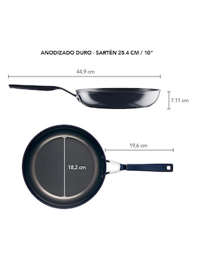 Sartén Kitchenaid Farberware de aluminio anodizado