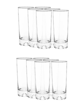 Set vasos Stovmex Malaga de vidrio con 12 piezas