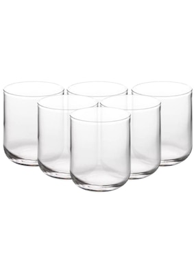 Set vasos Stovmex Capella de vidrio con 6 piezas