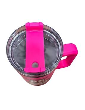 Termo Macarena Brand de acero inoxidable Capybara II con tapa push pull 1.2 l