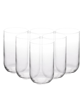 Set vasos Stovmex Capella de vidrio con 6 piezas