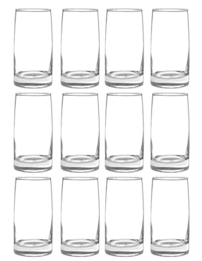Set vasos Stovmex Toledo de vidrio con 12 piezas