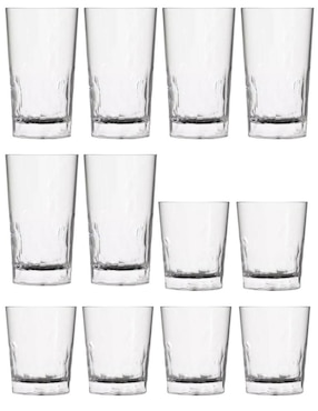 Set vasos Stovmex Tierra de vidrio con 12 piezas