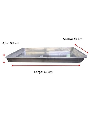 Charola para hornear Shorbull de aluminio