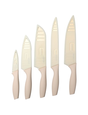Set de cuchillos utilitario Vasconia ceramic 5 piezas
