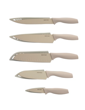 Set de cuchillos utilitario Vasconia ceramic 5 piezas