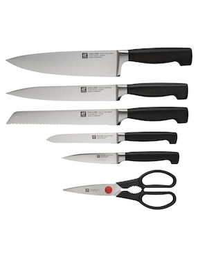 Set de cuchillos utilitario Zwilling J.A. Henckels Ag four star 7 piezas
