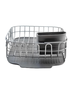 Escurridor de trastes Kitchen Aid de acero inoxidable
