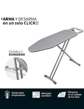Burro de planchar Tesso Home de acero