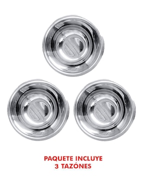 Set tazón Mindejal de acero inoxidable