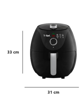 Freidora de aire T-Fal 3 L Ey1228Mx-Negr