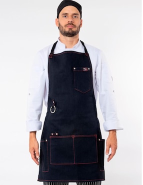 Delantal completo Bravo Business Wear Chef de algodón