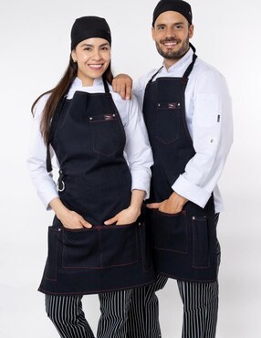 Delantal completo Bravo Business Wear Chef de algodón