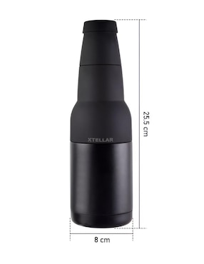 Termo Xtellar de acero inoxidable con tapa rosca 350 ml