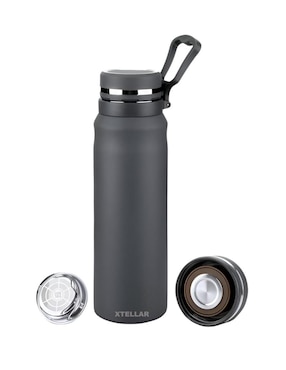 Termo Xtellar de acero inoxidable con tapa rosca 1 L