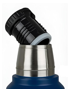 Termo Xtellar de acero inoxidable con tapa rosca 1 L