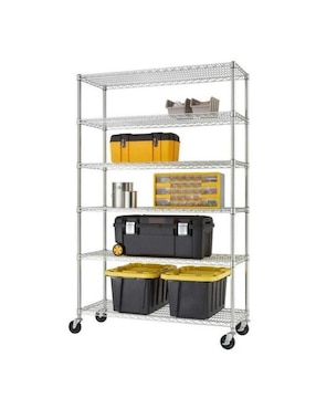 Estante de acero Ventdepot MXETS-001