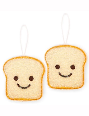 Set esponja para cocina Kikkerland 2 piezas