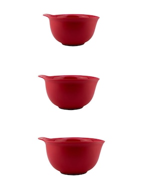 Set taza medidora Kitchen Aid Classic de plástico 8 piezas
