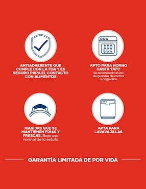 Sartén Farberware Easy Clean de aluminio