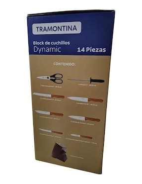 Set de cuchillos utilitario Tramontina  14 piezas
