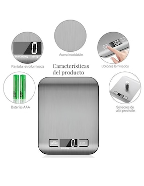 Báscula de cocina Xtellar