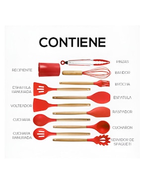 Set espátulas Xtellar de silicón