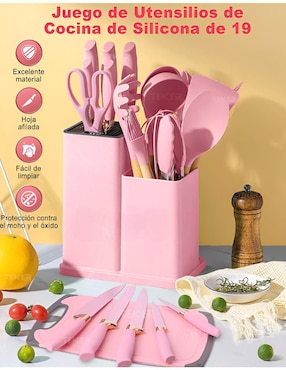 Set de cuchillos utilitario Xtellar 19 piezas