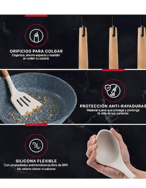 Set espátulas Xtellar de silicón