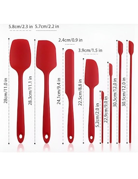 Set espátulas Xtellar de silicón