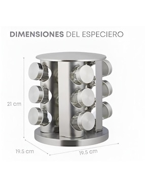 Especiero giratorio Xtellar