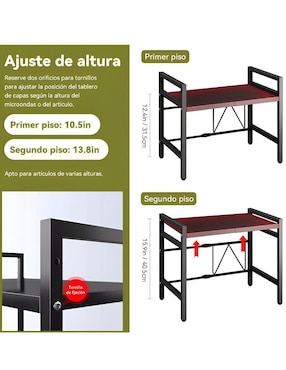 Estante de acero Xtellar XTLLAR586
