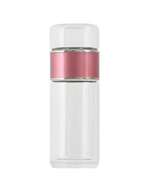 Termo infusor Xtellar de vidrio con tapa rosca 250 ml