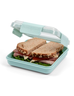 Contenedor para sandwich Progressive Snaplock de plástico