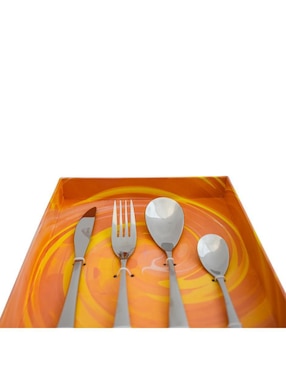 Set cubiertos Nuvó Estocolmo de acero inoxidable 16 piezas