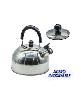 Tetera silbadora Xtellar de acero inoxidable