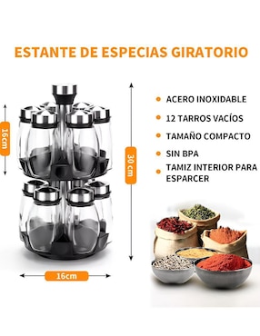 Especiero giratorio Xtellar