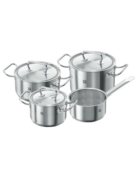 Batería de cocina Zwilling J.A. Henckels Ag Twin classic de acero inoxidable 4 piezas